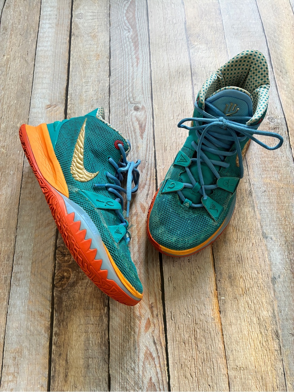 Nike Kyrie 7 VII Concepts Horus Blue Men's Size 10.5 Sneakers CT1137-900